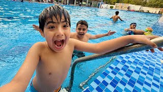 Sabse bade swimming pool me aa gye😍birthday pe