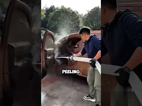 This car sat underwater for 3 YEARS - bro, look at it now.