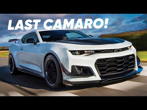 2025 Chevrolet Camaro SS 1LE officially unveiled