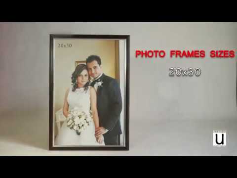 PHOTO FRAMES SIZES