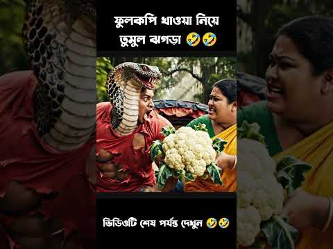 ফুলকপি নিয়ে সাপের সাথে ঝগড়া #Short #shortvideo #trending #foryoupage #foryou