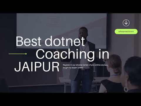 ⁠Best dotnet coaching in jaipur | Soft Approach IT