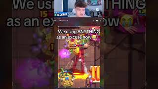 Bro used the Pythagorean theorem 😭 #clashroyale