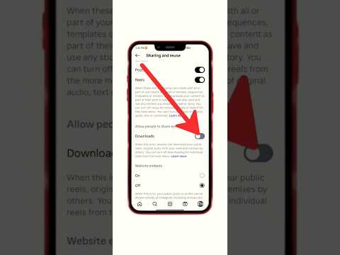 How to Turn Off Instagram Reels Download Option | Instagram Reel Download Option Kaise Band Kare