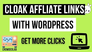 How To Cloak Affiliate Links With Wordpress - Hide Link For Free [Tutorial]