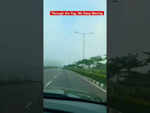 Even the fog can’t stop a heart with direction.#FoggyDrive#LifeJourney #MotivationalShorts #shorts