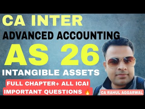 AS 26 | Intangible Assets | CA Inter Advanced Accounting| CA Rahul Aggarwal #cainter #caintermediate