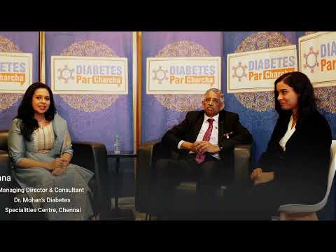 Interview Dr. V. Mohan & Dr. R.M. Anjana | Diabetes Par Charcha | RSSDI Conference Delhi.