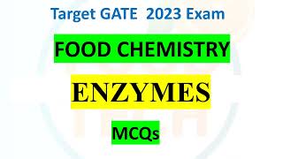 GATE Exam Important MCQs SET-1  | Biochemistry | GATE EXAM 2023 | CFTRI EXAM , NIFTEM , ICT EXAM