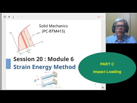 S20C Strain Energy Method - Impact loading