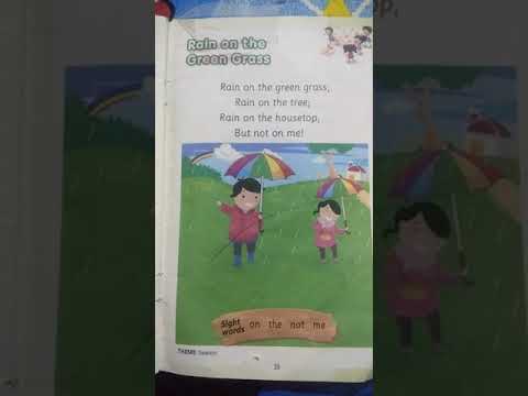 Rain on the Green Grass Rhyme