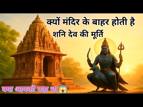 क्या आप जानते है मंदिर के बाहर क्यों होती है शनि देव की मूर्ति | Shani dev | Suvichar | Hindi Kahani