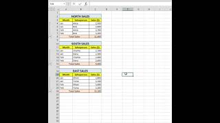 Master Group & Collapse in Excel | Regional Sales Report Example