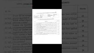 AIOU Code 8611 past paper spring 2025 | 03468885319