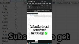 UNCOMMON Excel useful formula 🔥 #excel #excelhelp #finance