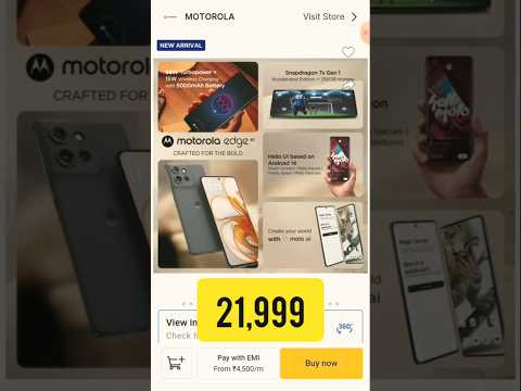 MOTOROLA Edge 50 | Flipkart big billion days sale offers 🔥🔥bbd sale #shorts #motorala #smartphone