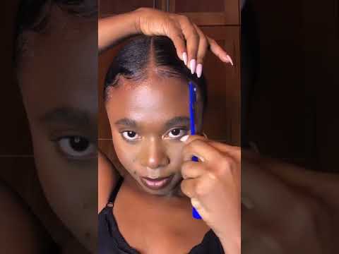 Edges tutorial #hair #hairstyle #hairstylist #hairtutorial #edge #creator #influencer #hairfall #mua