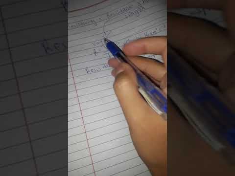 How to find the SI units of Resistivity ( Simple/Easy Way)