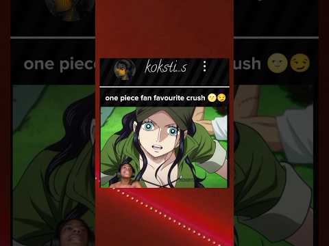 one piece fan favourite crush?#anime#onepiece#zoro#ishowspeed