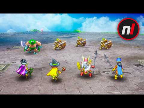 NEW Dragon Quest III HD-2D Remake Nintendo Switch Gameplay