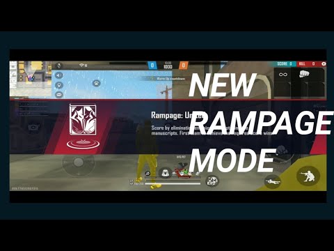 New Rampage Mode Free Fire So enjoy This Mode👍👍👍👍