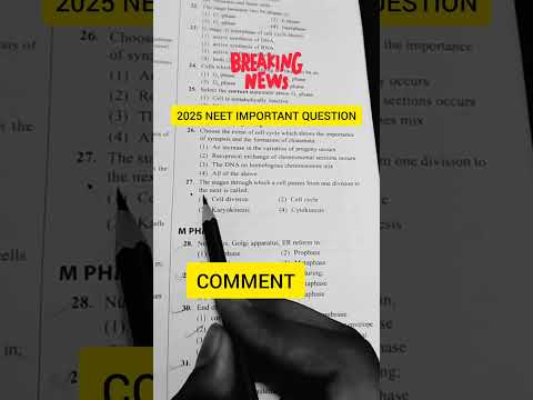 neet 2025 most important mcq!!!! #neetmcq #mostexpectedquestionsclass11science @NEET-Knowledge06