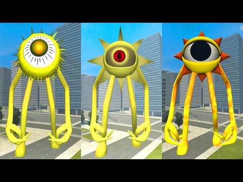 I Found Roblox Mr.sun Innyume Smiley's Stylized Nextbot vs Innyume Sun must ard Smiley's In Gmod !