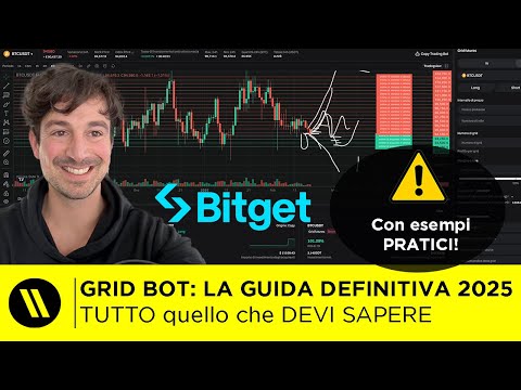 GRID TRADING BOT BITGET: LA GUIDA DEFINITIVA 2025 | Come funziona? Quanto si GUADAGNA?