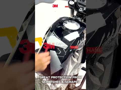 Adventure-ready! 🏍️✨ Watch the Royal Enfield Himalayan get PPF at 3M Car Care Studio Thane.