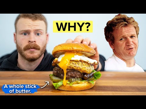 I psychoanalyzed Gordon Ramsay's viral Tiktok Burger.