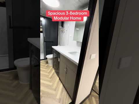 Spacious 3-bedroom modular home — perfect for family life 🏡 or earning rental income 💰#BlocNEST