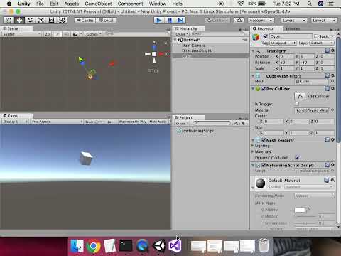Unity for kids : Member and local variables
