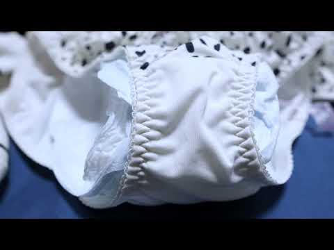 【下着紹介】生理初日のパンティ｜Panties on the day of menstruation and bra try on haul
