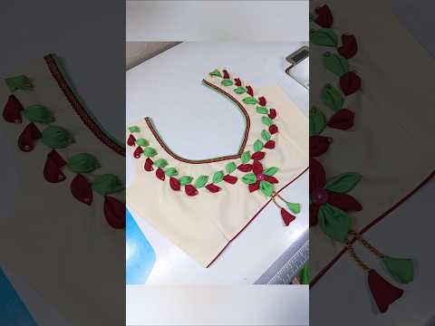 New fancy beautiful blouse Gala design cutting and stitching video.