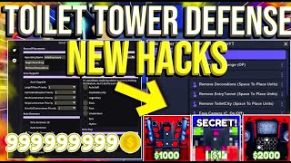 🧪EP 60 ROBLOX Toilet Tower Defense Script Hack  OP Auto Farm, Infinite Range Units! PASTEBIN 2025