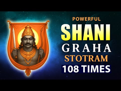 Shani Graha Mantra 108 Times | Saturn Graha Stotram for Positivity & Strength @haindavatv8852