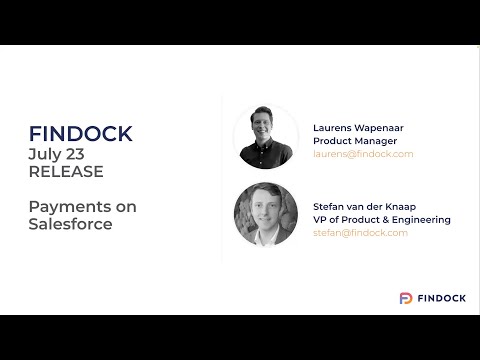 FinDock July 2023 release webinar