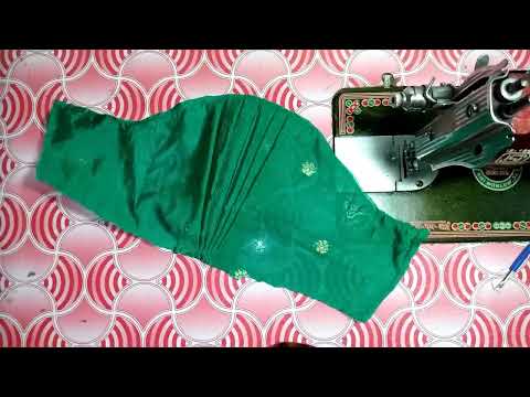 Puffy sleeve Blause Design Cutting And Stitching Video / simple method step by step tutorial