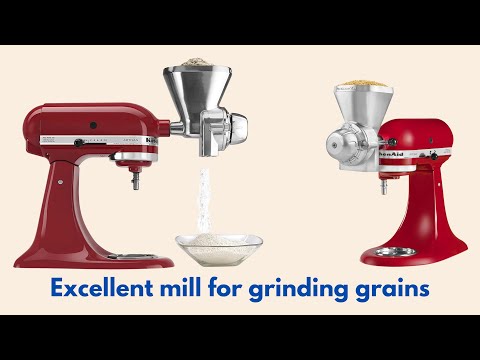 Best Kitchen Grain Mill Review  KGM All Metal Grain