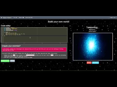 SpaceMiner CoderDojo Educational Tool preview