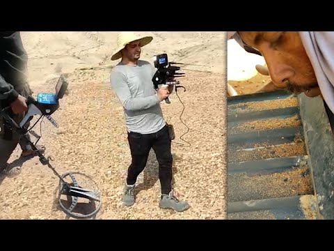 العثور على منجم من الذهب الخام من قبل أحد عملائنا في ليبيا باستخدام جهاز TITAN GER 1000