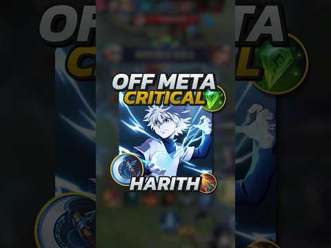 Critical Harith OFFMETA Build! Mobile Legends #mobilelegends #mlbb #gaming