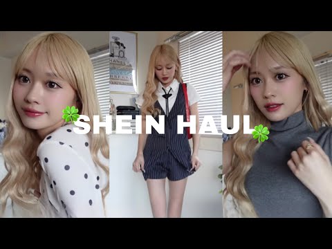 [SHEIN purchases🍀🤍] I put together a spring outfit and it was all so cute🥵🫶🏻
