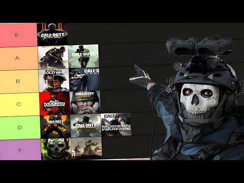 Ranking EVERY Call of Duty on PS4/Xbox One (TIER LIST)