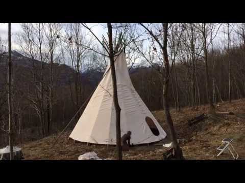 Zeltwelt | Tipi-Aufbau | Agrano IT