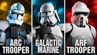 ALL 42 Clone Trooper Variants Explained!