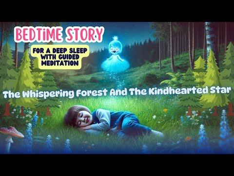 Relaxing Bedtime Story for Kids | Sleep Meditation: The Whispering Forest and Kindhearted Star