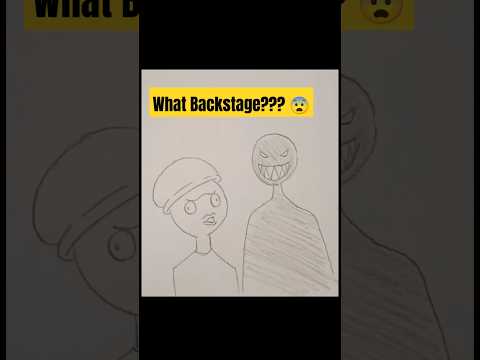 What Backstage??? 😨 #art #memes #viralvideo #tiktok #foryou