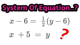 How To Solve System Of Equations - Equality Method