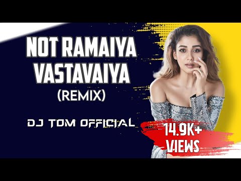 Not Ramaiya Vastavaiya ( Remix ) 🔥🔥 || DJ TOM OFFICIAL ||  JAWAN || #srk  #jawan #BOLLYBLAZEVOL01